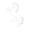 Sticker Licorne