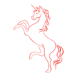Sticker Licorne