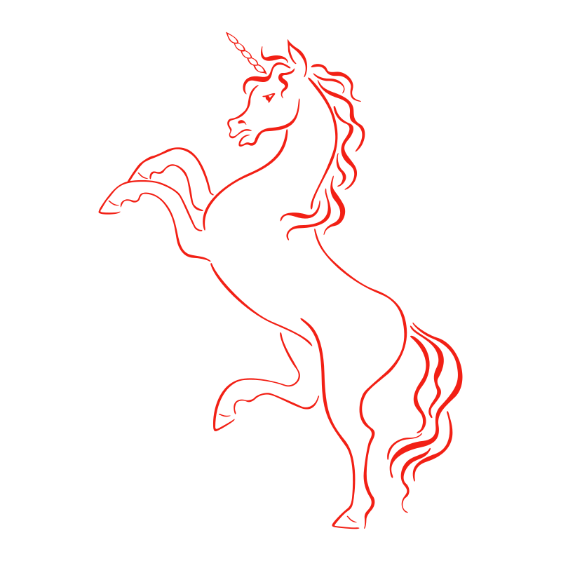Sticker Licorne