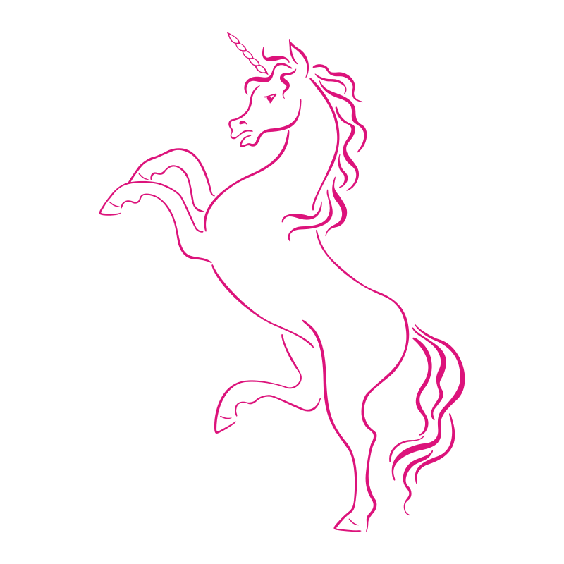 Sticker Licorne
