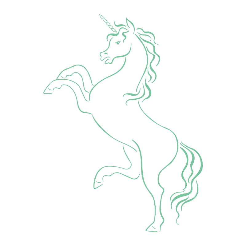 Sticker Licorne