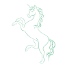 Sticker Licorne