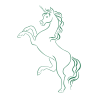 Sticker Licorne