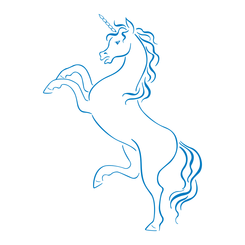 Sticker Licorne