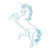 Sticker Licorne