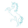 Sticker Licorne