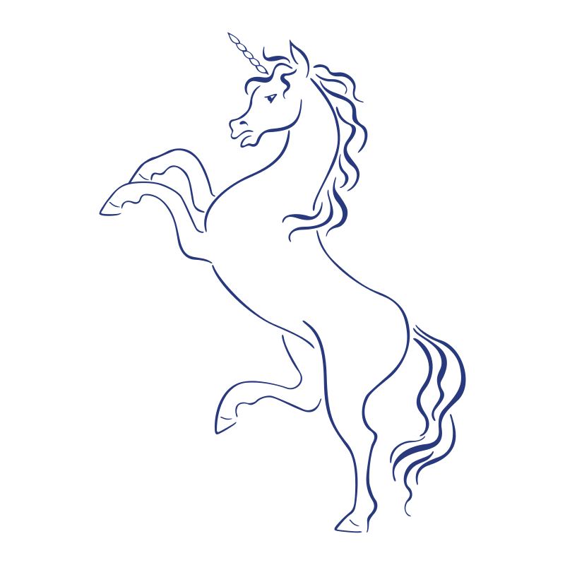 Sticker Licorne