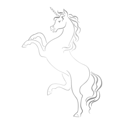 Sticker Licorne