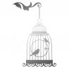 Sticker cage à oiseaux
