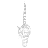 Sticker Chat géant