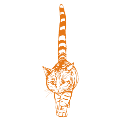 Sticker Chat géant