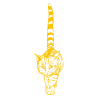 Sticker Chat géant