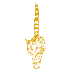 Sticker Chat géant