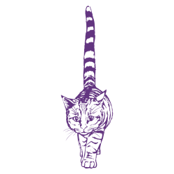 Sticker Chat géant