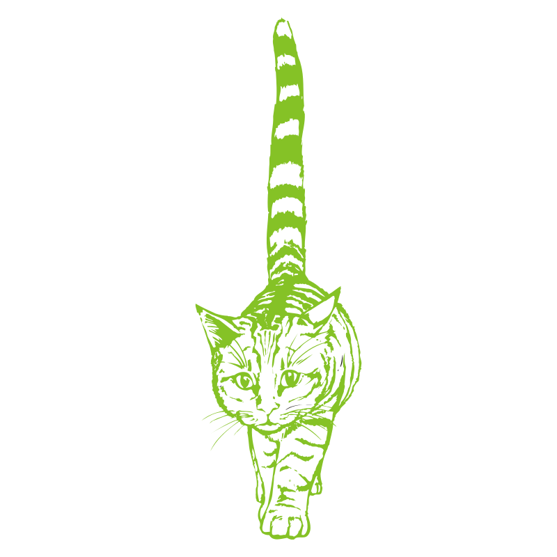 Sticker Chat géant