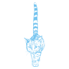 Sticker Chat géant