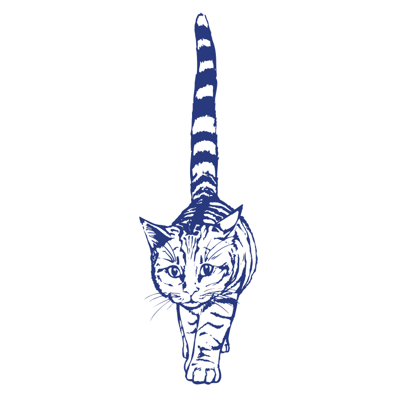 Sticker Chat géant
