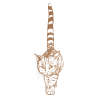 Sticker Chat géant