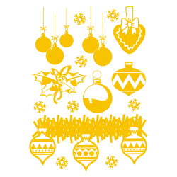 Sticker Planche de Noël