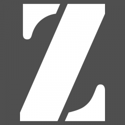Pochoir lettre Z