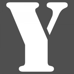 Pochoir lettre Y