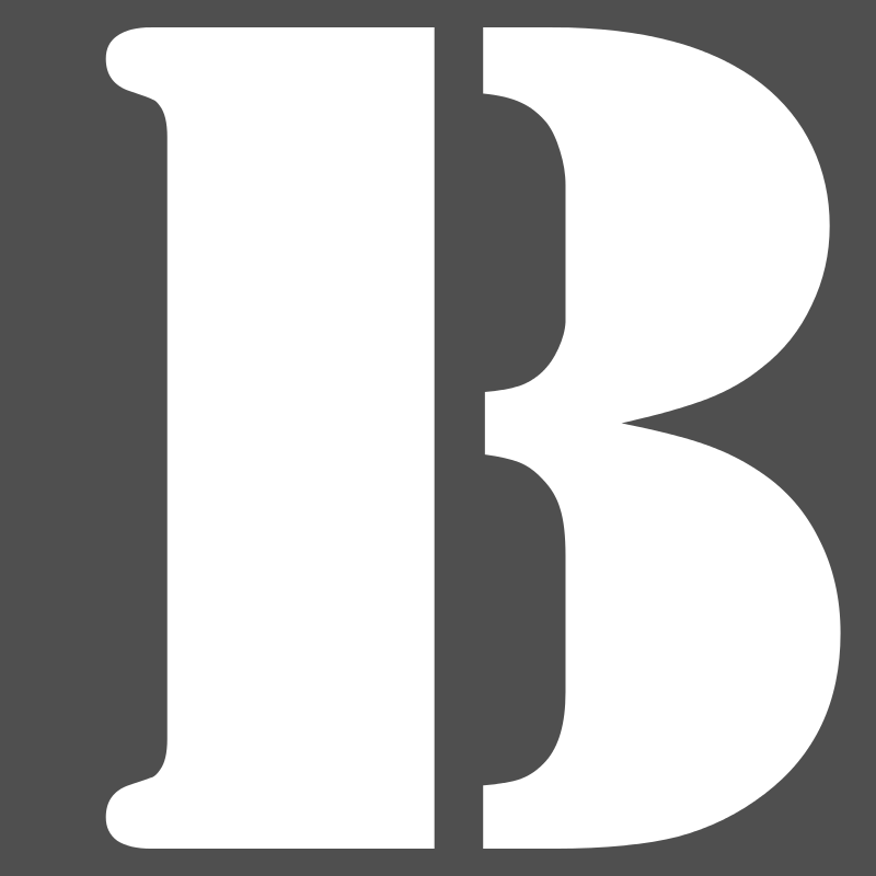Pochoir lettre B