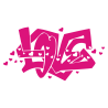 Sticker graffiti Love