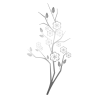 Sticker Branche fleurie