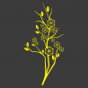 Sticker Branche fleurie