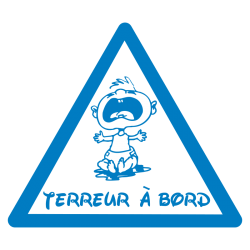 Stickers Bébé à Bord personnalisable