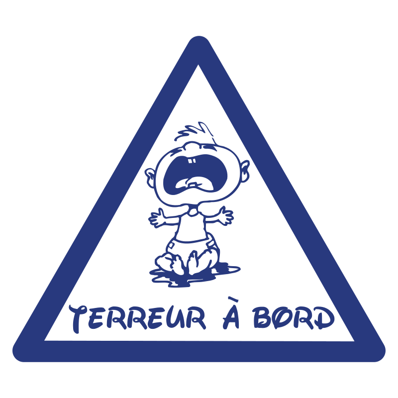 Stickers Bébé à Bord personnalisable