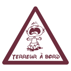 Stickers Bébé à Bord personnalisable