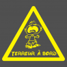 Stickers Bébé à Bord personnalisable