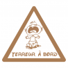Stickers Bébé à Bord personnalisable