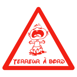 Stickers Bébé à Bord personnalisable