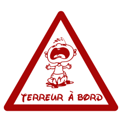 Stickers Bébé à Bord personnalisable