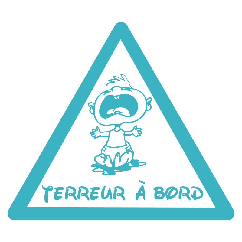 Stickers Bébé à Bord personnalisable
