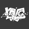 Sticker graffiti Love