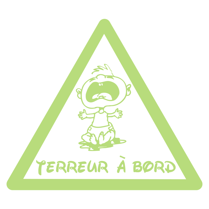 Stickers Bébé à Bord personnalisable