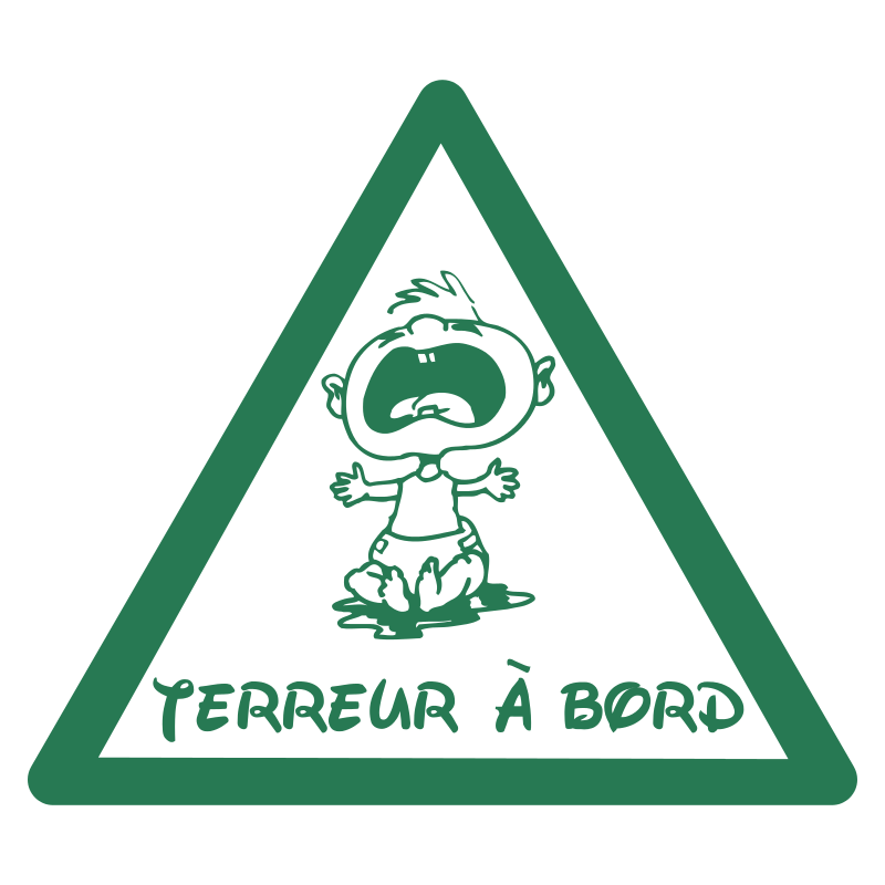 Stickers Bébé à Bord personnalisable