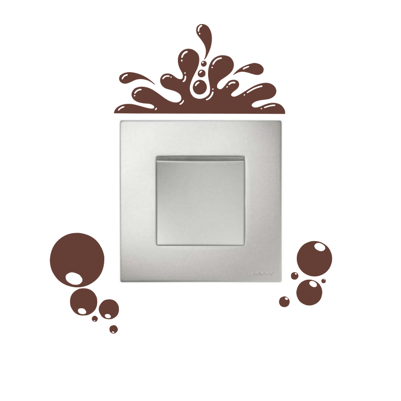 Sticker Bulles pour interrupteur