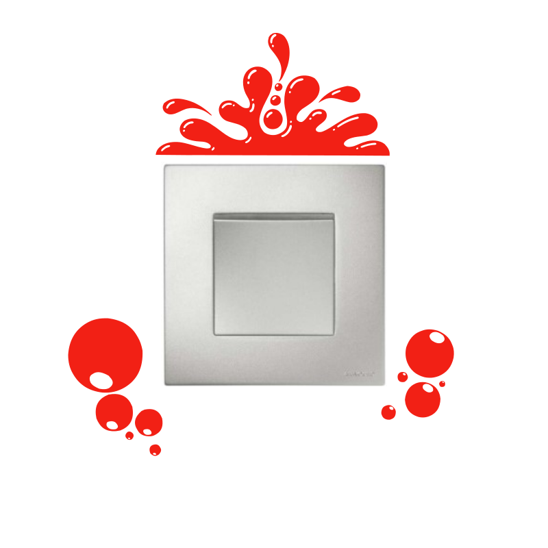 Sticker Bulles pour interrupteur