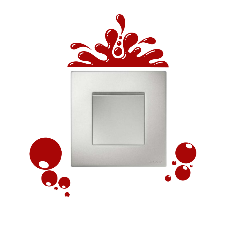 Sticker Bulles pour interrupteur