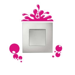 Sticker Bulles pour interrupteur