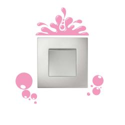 Sticker Bulles pour interrupteur
