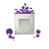 Sticker Bulles pour interrupteur