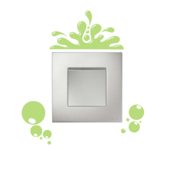 Sticker Bulles pour interrupteur