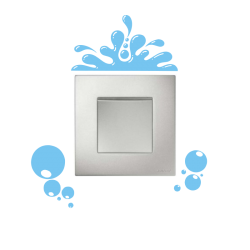 Sticker Bulles pour interrupteur