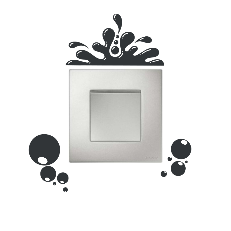 Sticker Bulles pour interrupteur