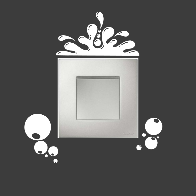 Sticker Bulles pour interrupteur